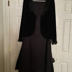 Vera Mont blazer and long skirt for events Size L