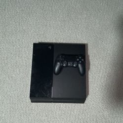 PS4 With Controller And Cords Barely Used 