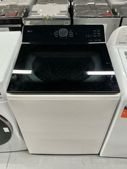 LG 5.3 cu. ft. Top-Load Washer w/Agitator & Turbo Wash 3D Technology