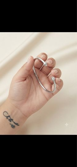 Michael Kors Silver Classic Bangle