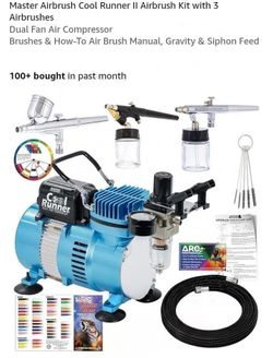 NEW MASTER AIRBRUSH COOL RUNNER KIT