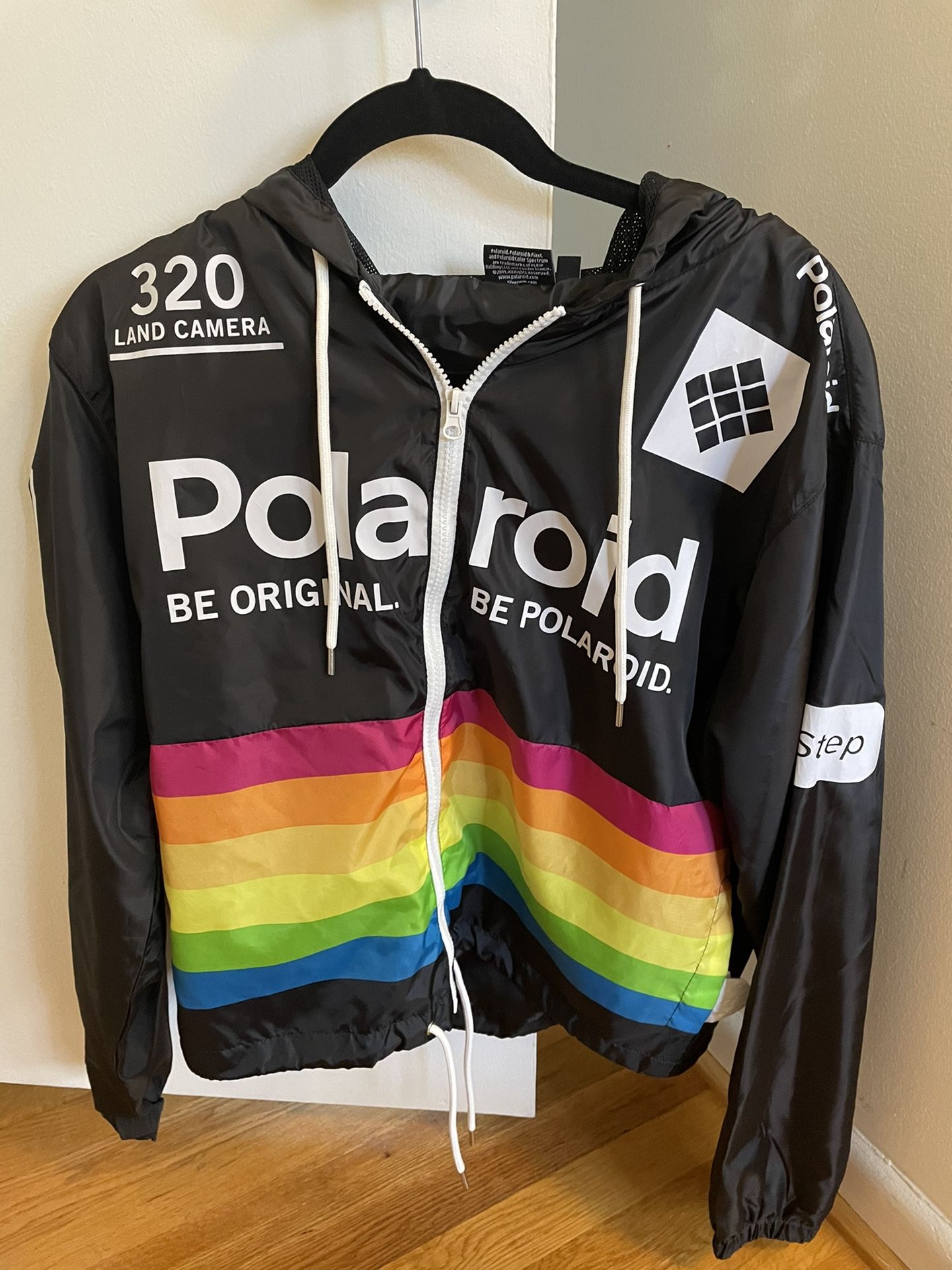 Polaroid be original windbreaker discount