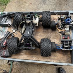 2 Remote Control Trucks Traxxas Hpi 