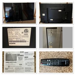 Sanyo 50” Class 1080p HGTV LCD Wall Mount Television 