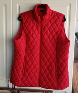 LIGHTWEIGHT RED VEST WOMEN'S XL