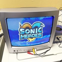 Vintage Toshiba 13" 13A25 CRT Gaming TV RF & Composite Television for Retro Video Games Works Tube RCA