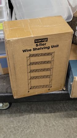 New in box Shelf with optional wheels