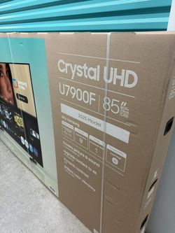 SAMSUNG 85” SMART TV 4K CRYSTAL UHD NEW IN BOX 2025 MODEL. DELIVERY AVAILABLE! PRICE FIRM!