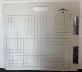 Giant Huge ALVIN Sketch Board With Grid GB2326 23.5” X 26” White Handle Carry