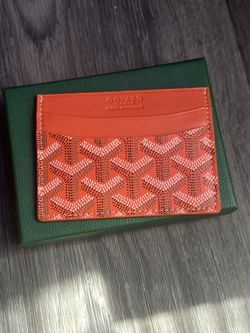 Red Goyard Cardholder