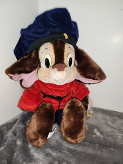Vintage 1986 An American Tail Fievel Mousekewitz plush toy NWT