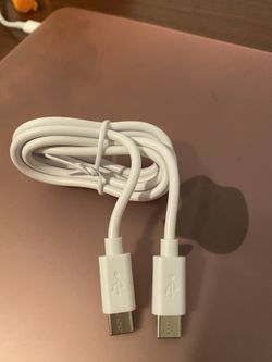 USB-C to USB-C cable