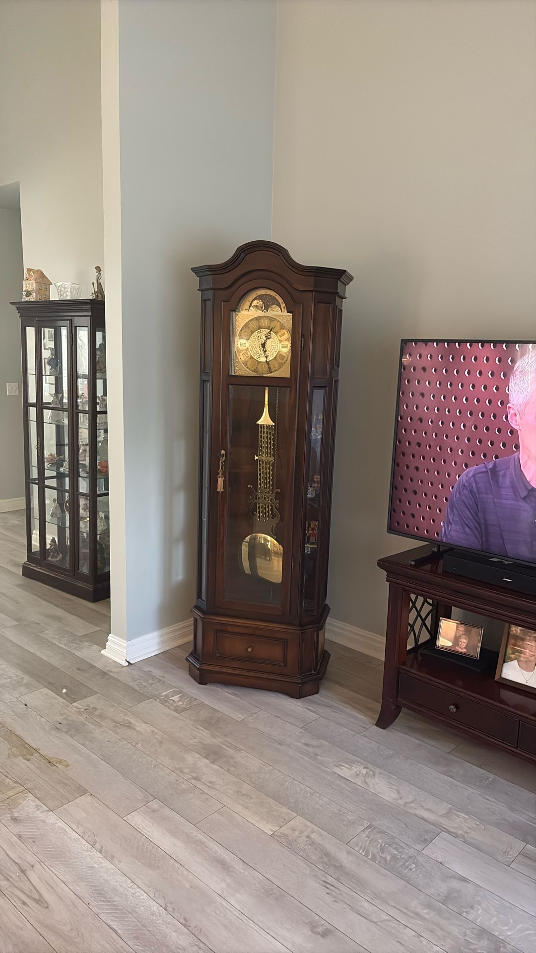 Grandfather clock from the black forest of Germany