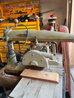 Original DeWalt table saw
