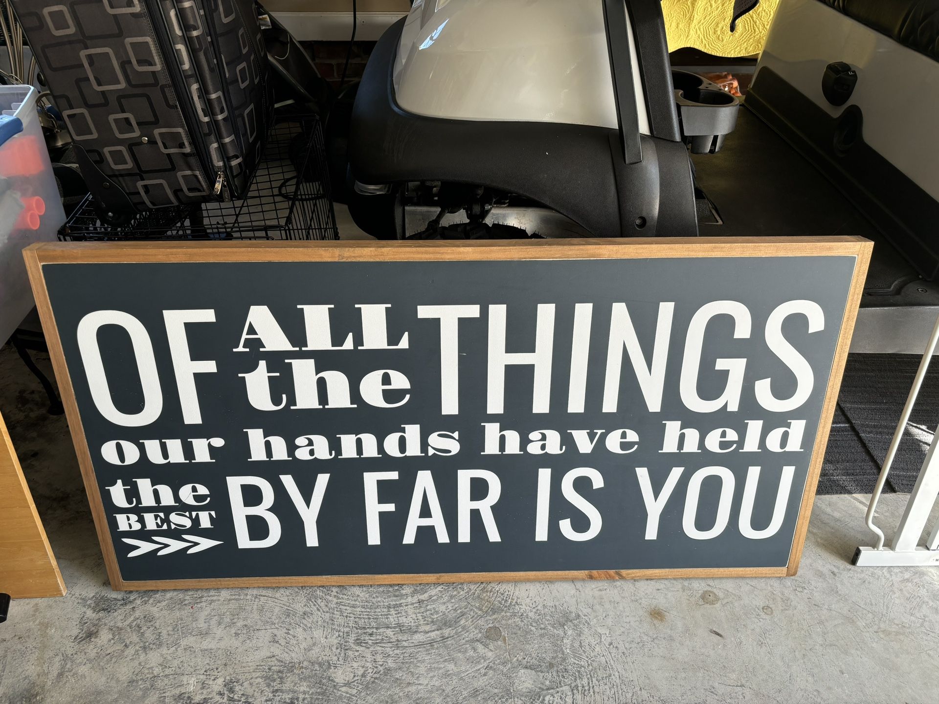 Sign To Hang