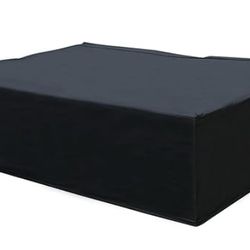 Outdoor Furniture Cover, 90 x 68 x 28 inch, Black