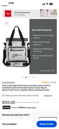 Cooler bag