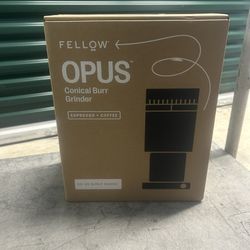Fellow Opus Conical Burr Coffee Grinder Matte Black Electric Precision Grind