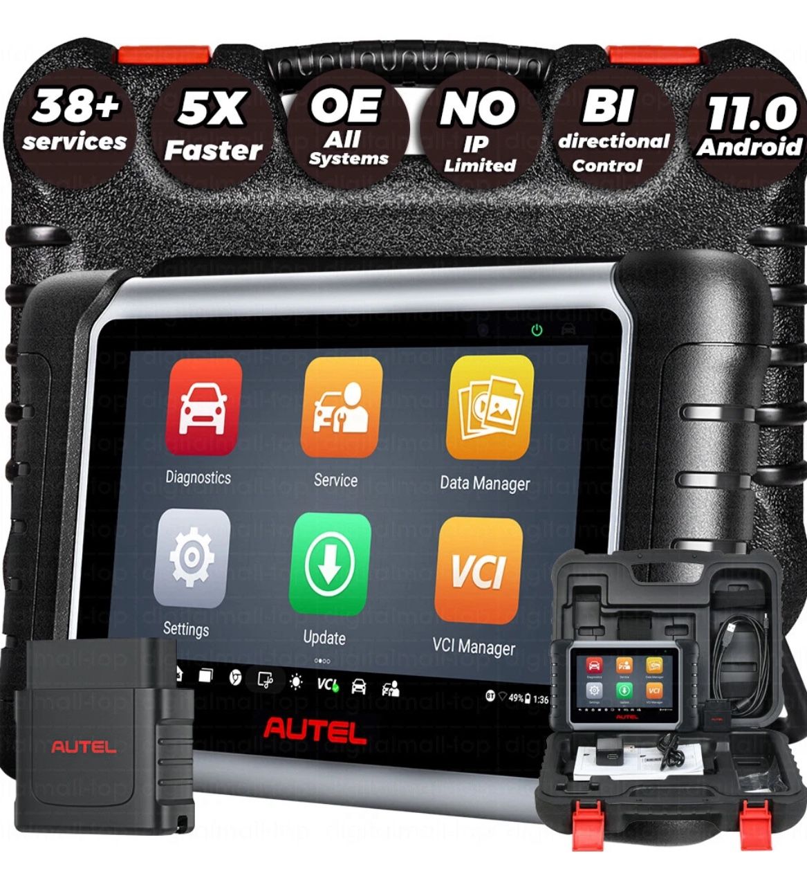 Autel MaxiCOM MK808BT PRO Bidirectional Car Diagnostic Scanner Tool