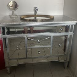 Bathroom Mirror Sink