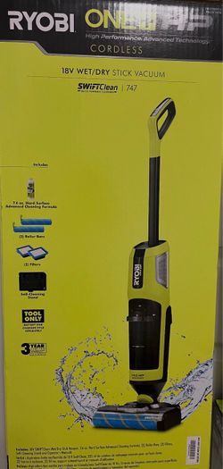 Ryobi One + HP 18V Wet / Dry Stick Vacuum