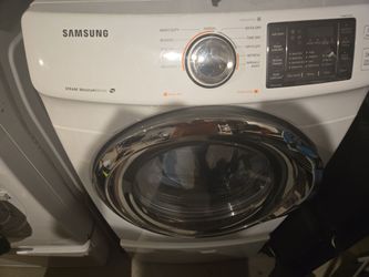 Washer and electric dryer