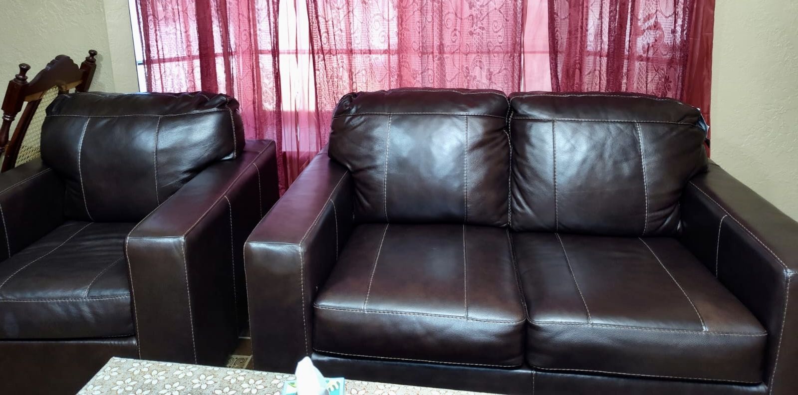 Leather Living room Set