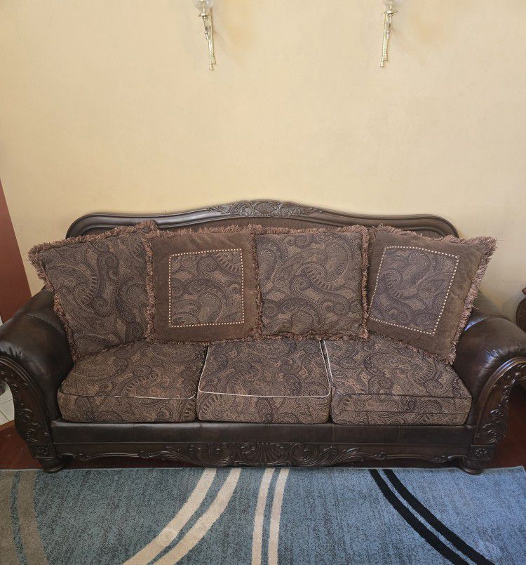 Couch, Table and Ottoman