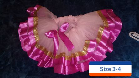 Tutu for girl 3t -4t .