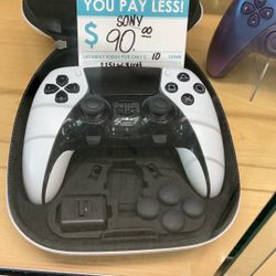 PS5 Controller Custom With Case And Extras 