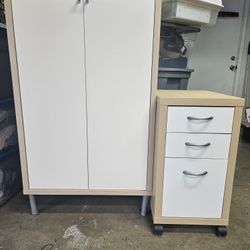 IKEA Office Cabinet & FILING Stand