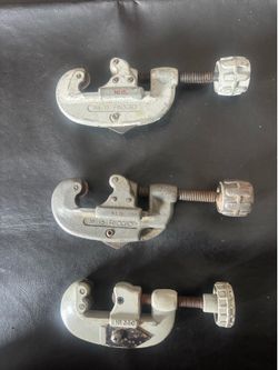 2 Rigid #15 & Superior 350 pipe cutter