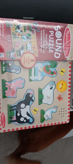 Wooden toddler puzzle