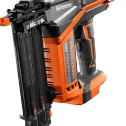 RIDGID  Hyper Drive Brushless 18G A NAIL gun 