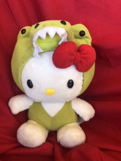 Hello Kitty Dinosaur plush doll plushie Sanrio toy sale! 🎁 free surprise gift with purchase!