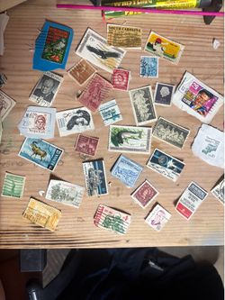 Vintage collection stamps