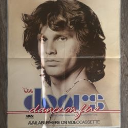 The doors - Dance On Fire VHS Promo Poster