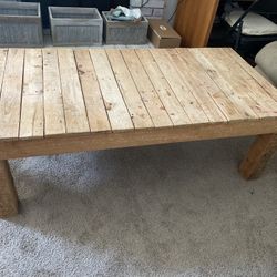 Wood Coffee Table 