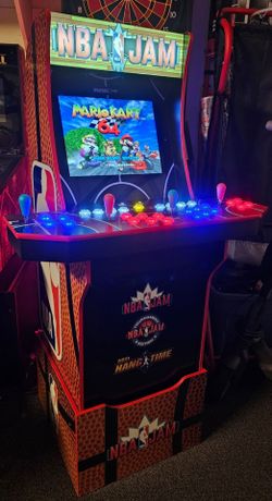 NBA Jam Arcade1up Cabinet With Over 15,000 Video Games