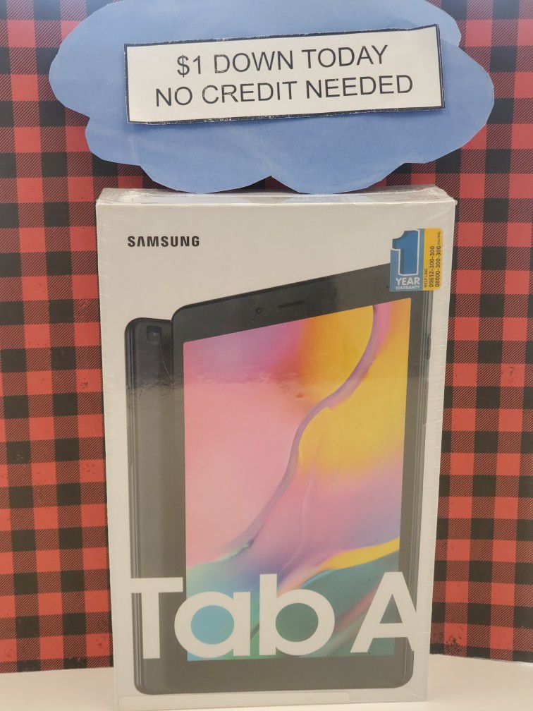 Samsung Galaxy Tab A 8 Pay $1 DOWN AVAILABLE - NO CREDIT NEEDED