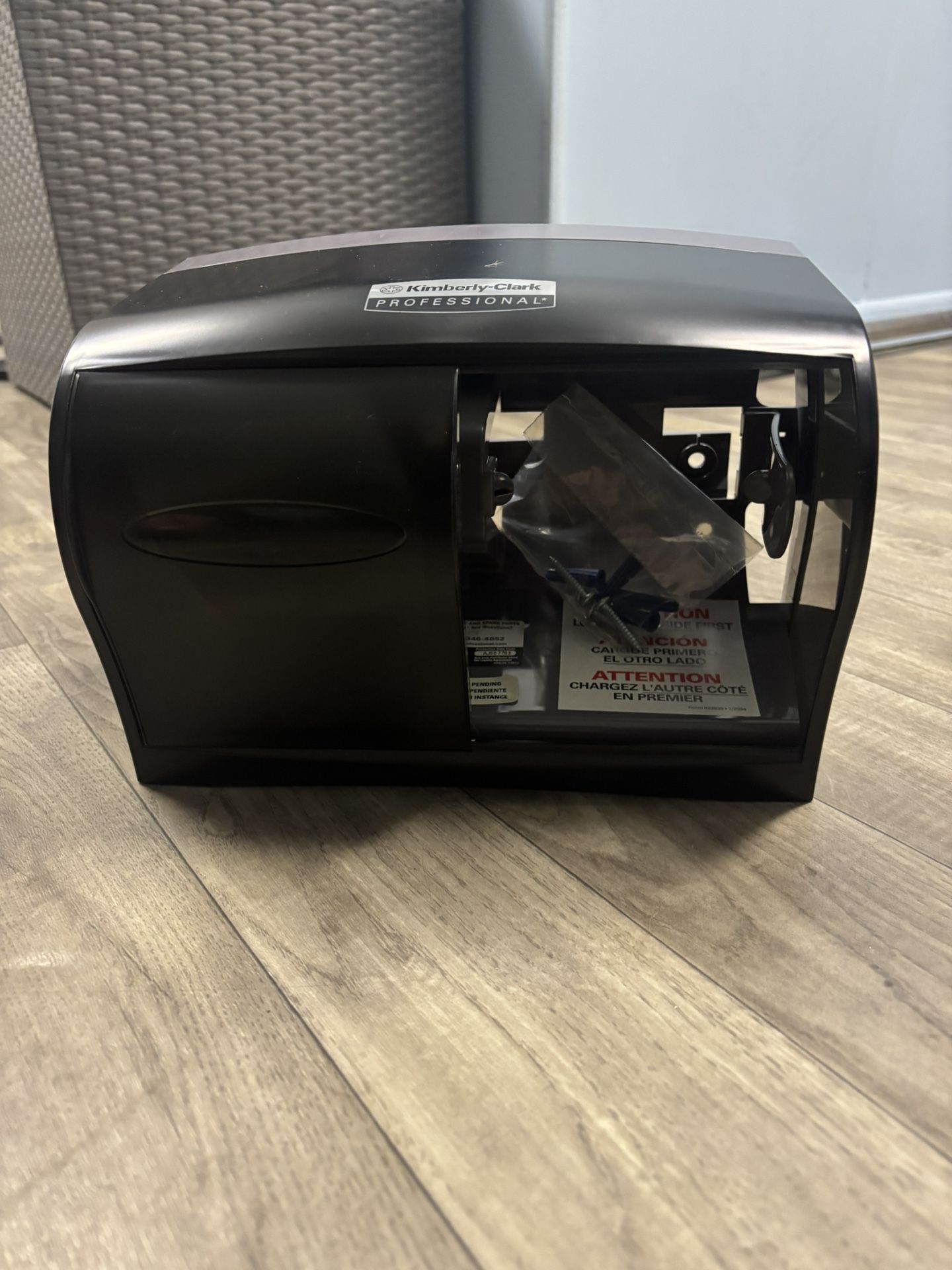 Kimberly Clark Double Toilet Paper Holder.