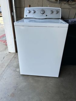 Kenmore, a washer and dryer