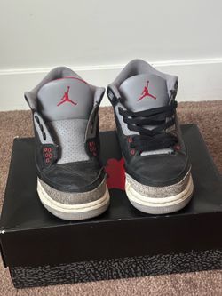 Jordan 3 black cement size 7y, price is negotiable.