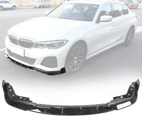 19-22 BMW G20 M340i Gloss Black Front Bumper Lip