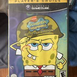 SpongeBob SquarePants Battle For Bikini Bottom Nintendo GameCube Game
