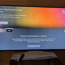 55” 4K Amazon Fire Smart TV 