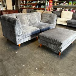 Love Seat And Chaise Set $250