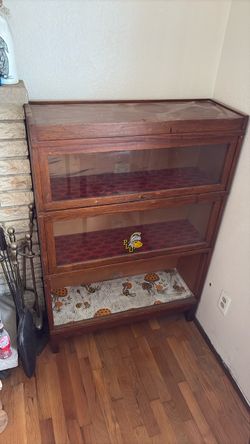 Old book shelf