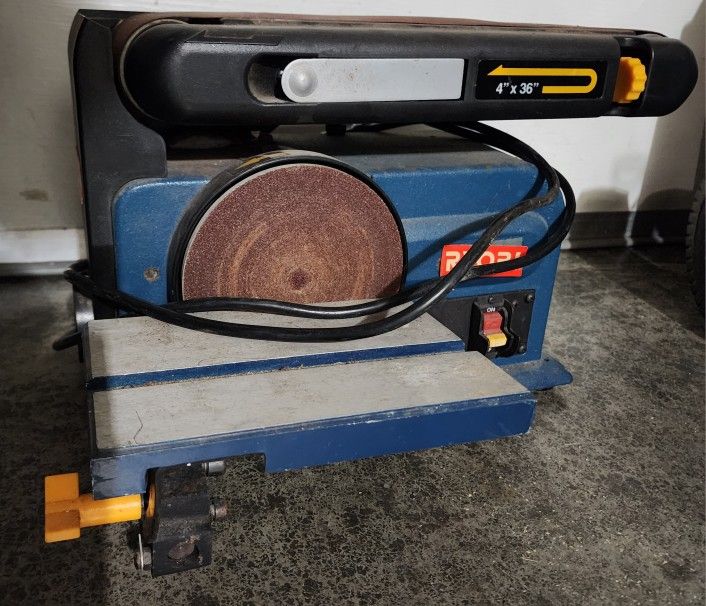Ryobi belt disc sander