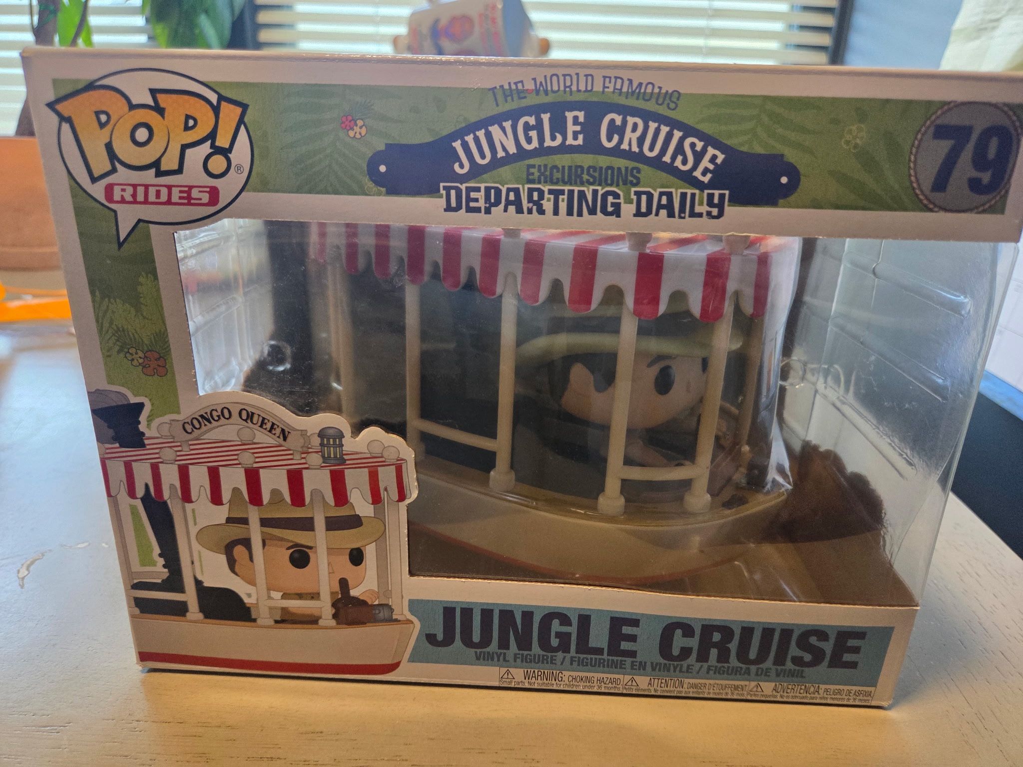 Funko Pop Rides Disneyland Jungle Cruise Vaulted Vinyl Figure # 79